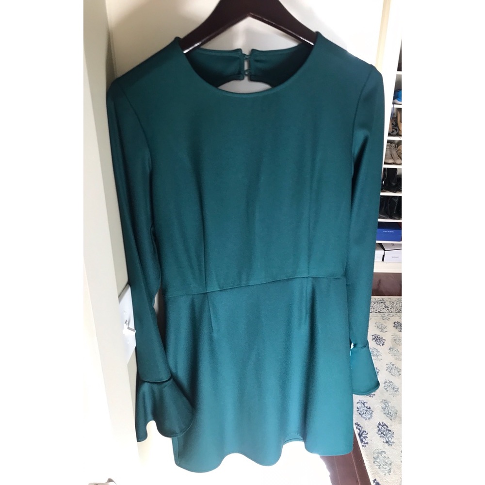 Leith bell sleeve sheath dress